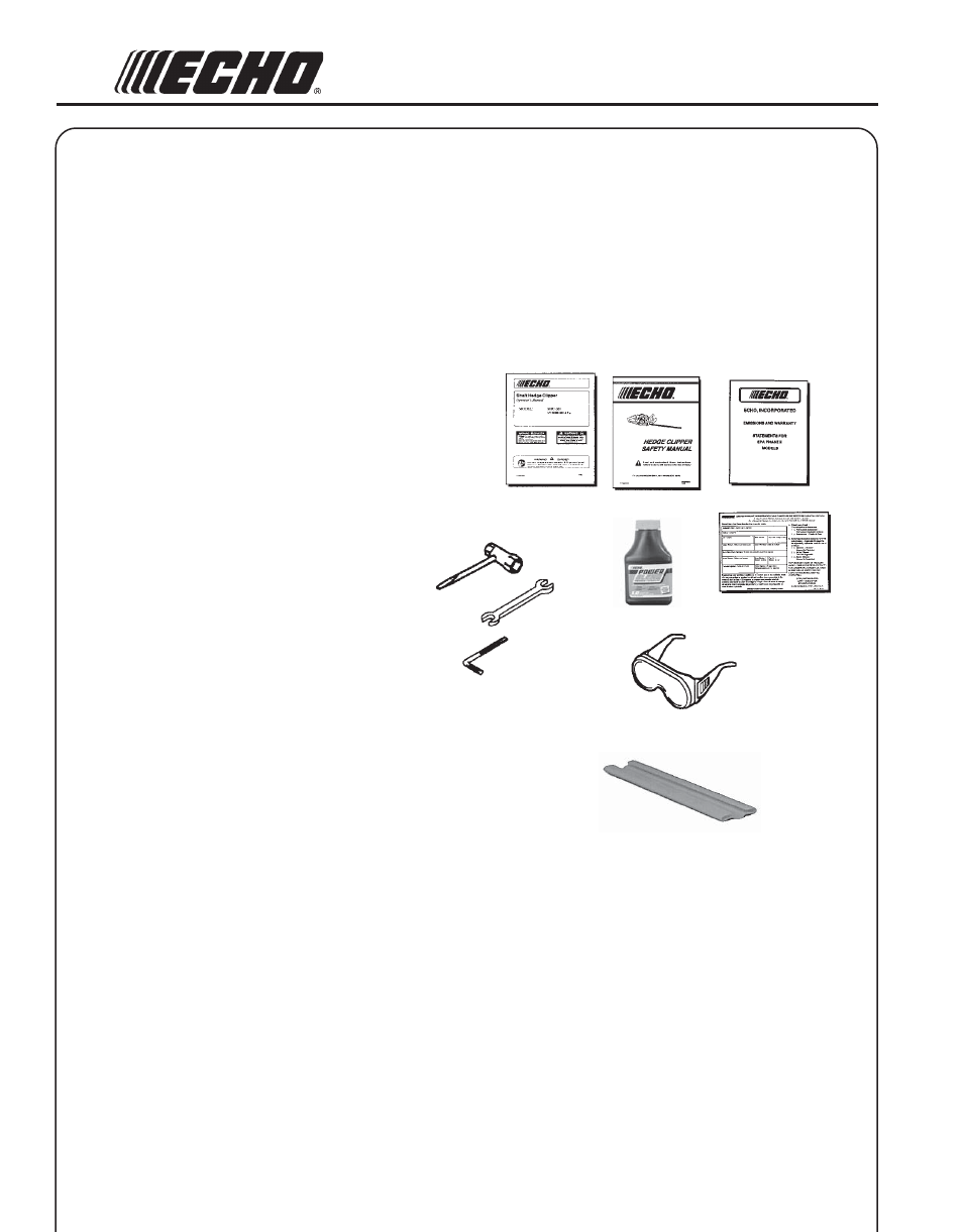 Echo SHC-260 User Manual | Page 8 / 28