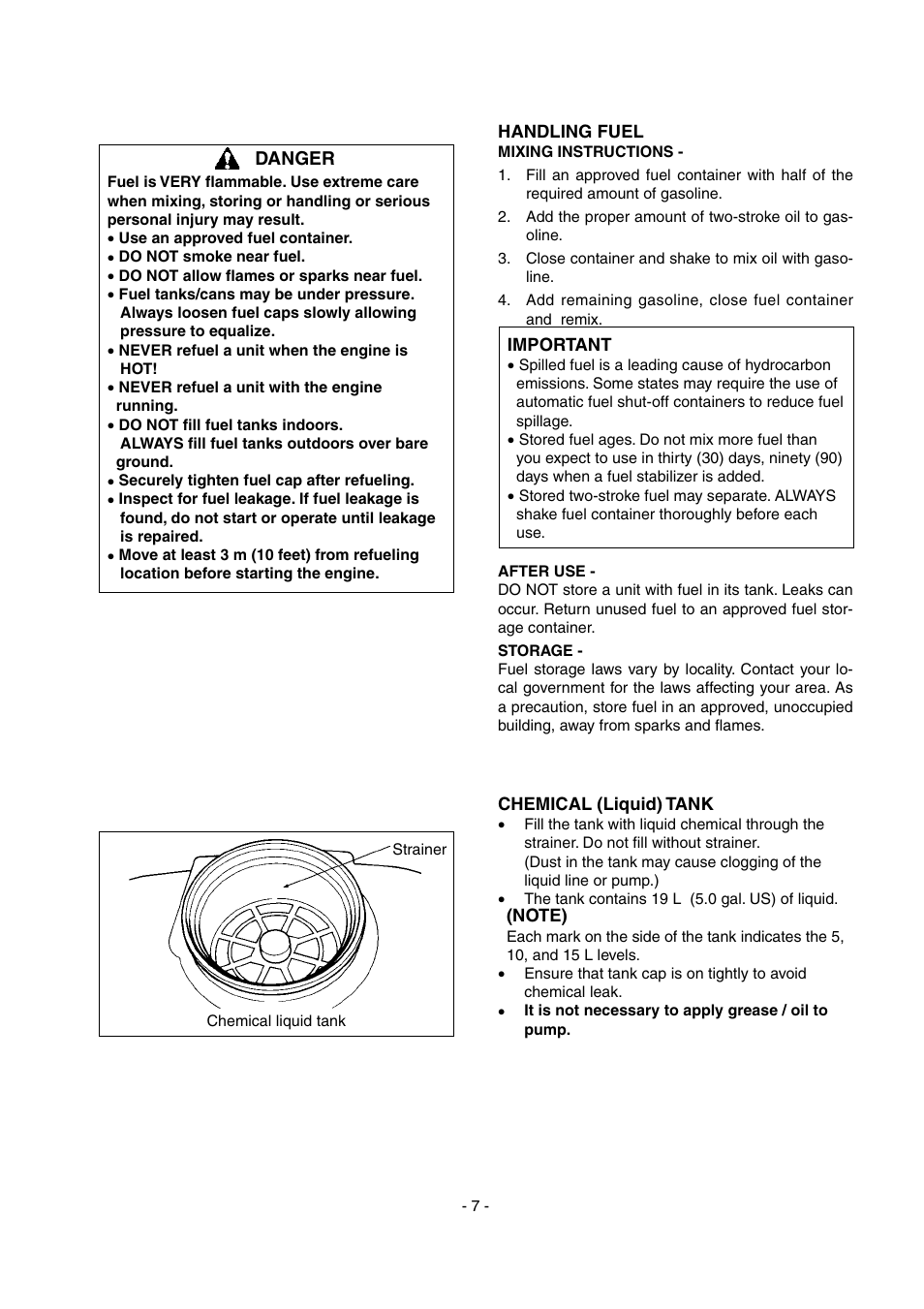 Echo SHR-210 User Manual | Page 7 / 18