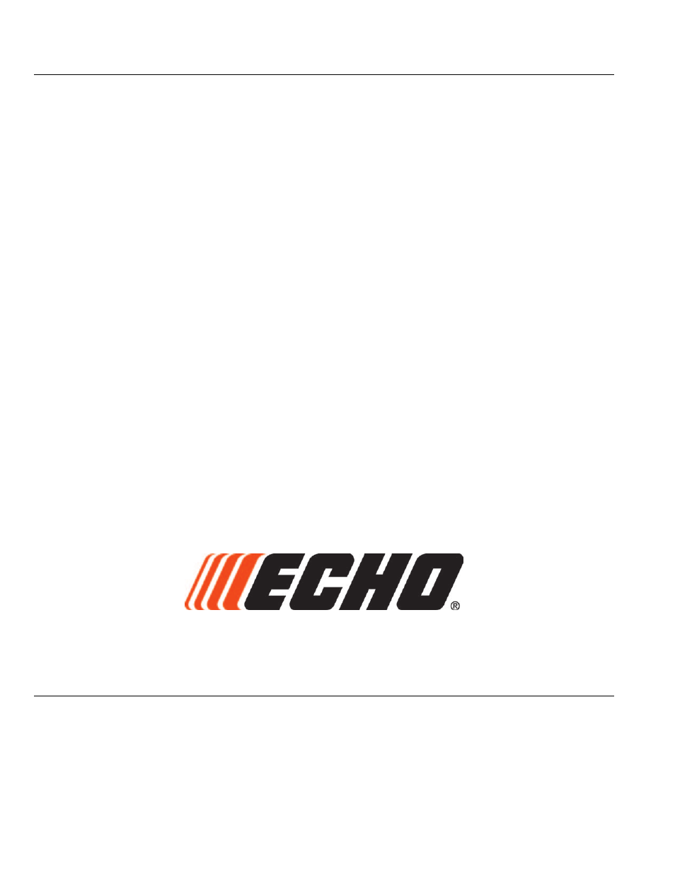 Echo SRM-225SB User Manual | Page 46 / 46