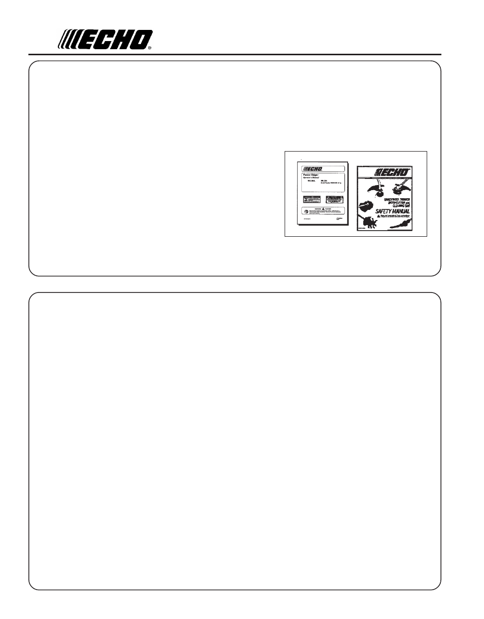 Echo PE-200 User Manual | Page 2 / 24