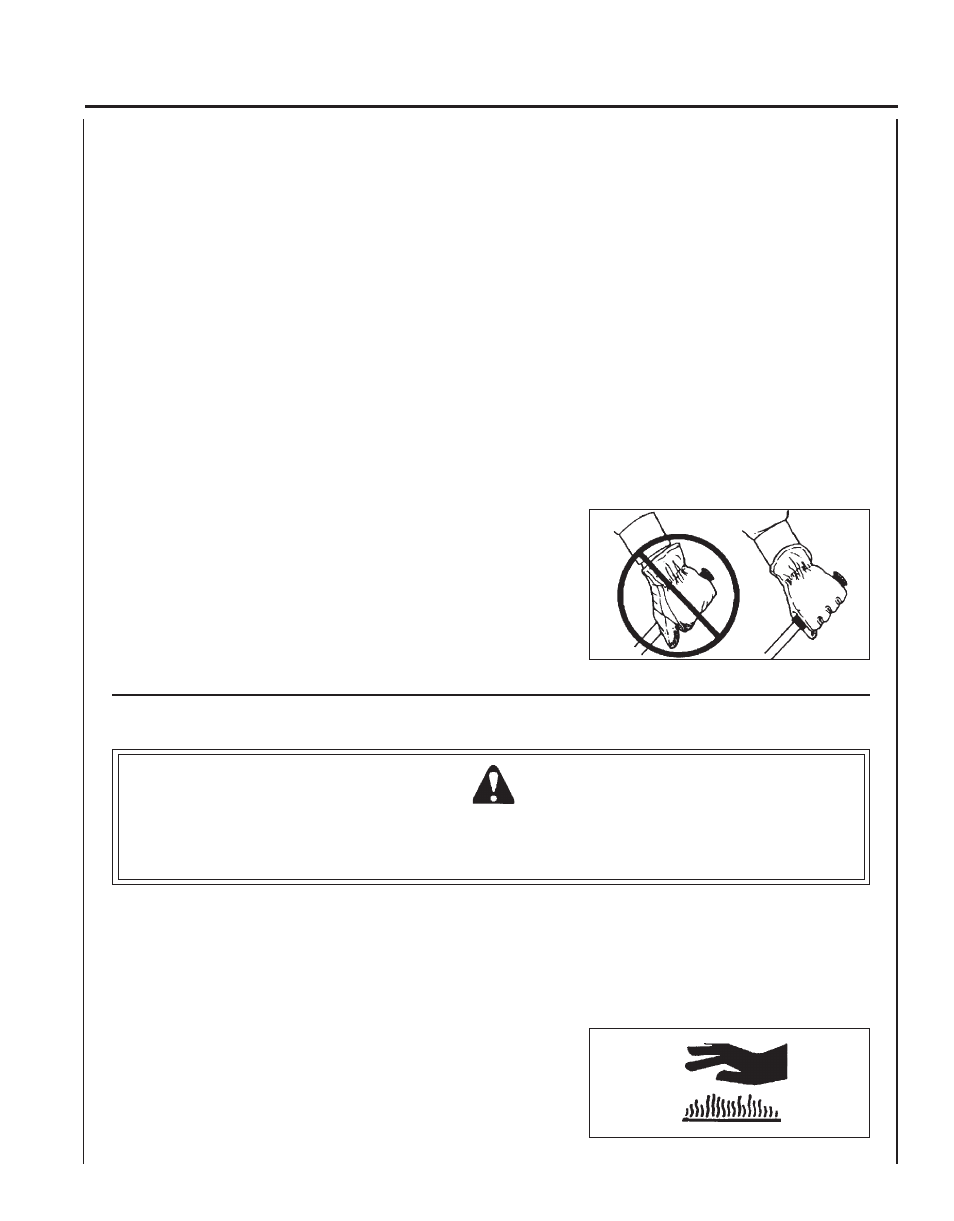 Warning danger | Echo PE-200 User Manual | Page 5 / 24
