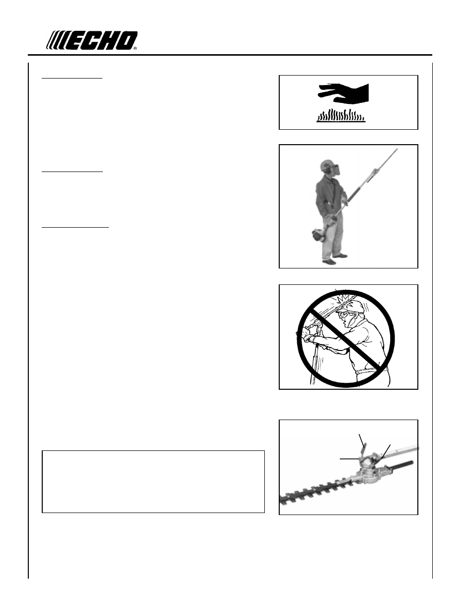 Echo HCA-261 User Manual | Page 10 / 35