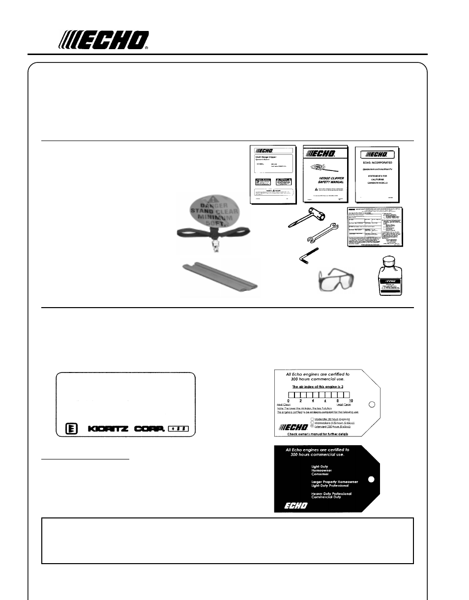 Echo HCA-261 User Manual | Page 12 / 35