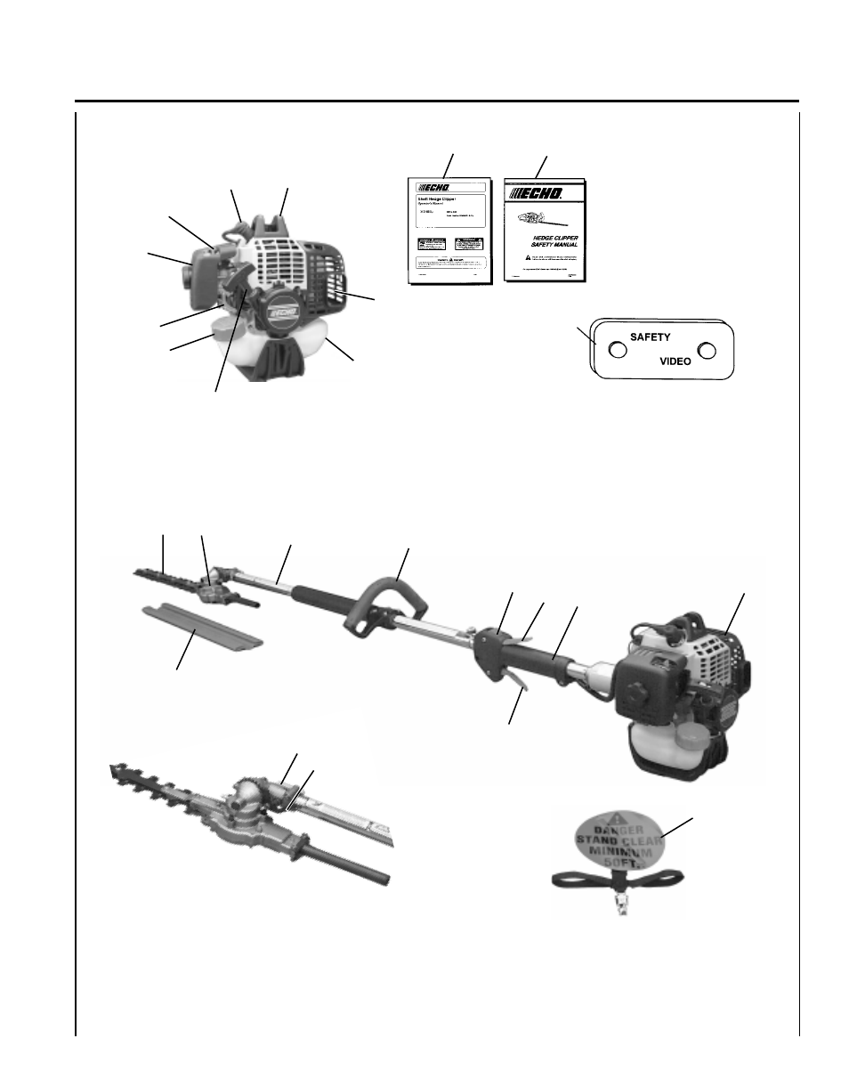 Echo HCA-261 User Manual | Page 13 / 35