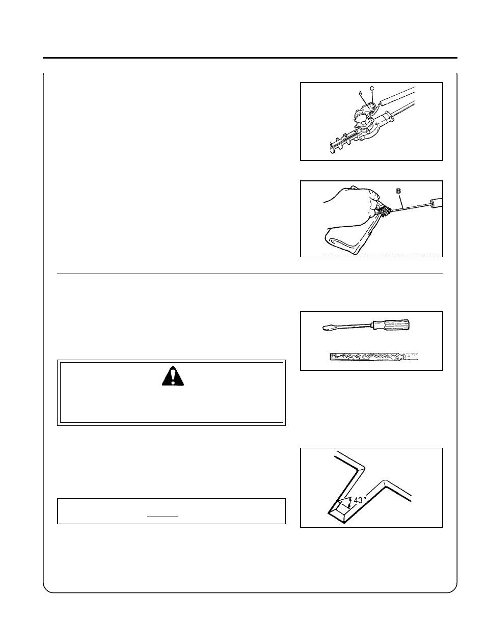 Warning, Danger | Echo HCA-261 User Manual | Page 31 / 35