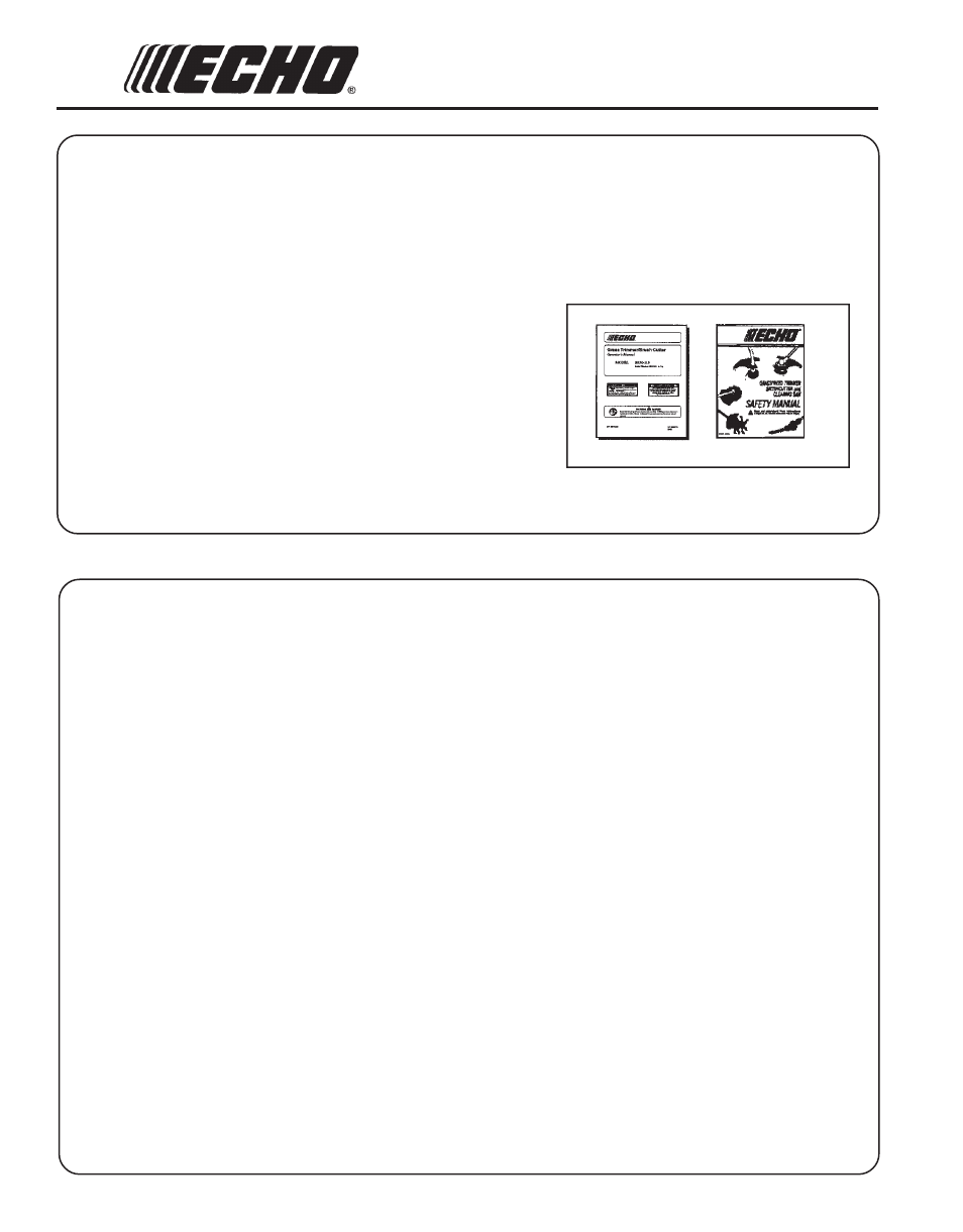 Echo SRM-211i User Manual | Page 2 / 34