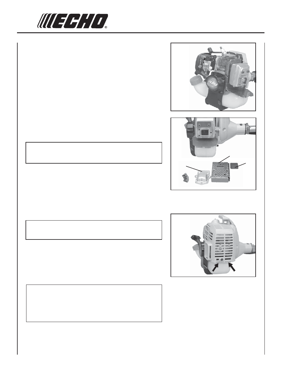 Echo SRM-211i User Manual | Page 24 / 34