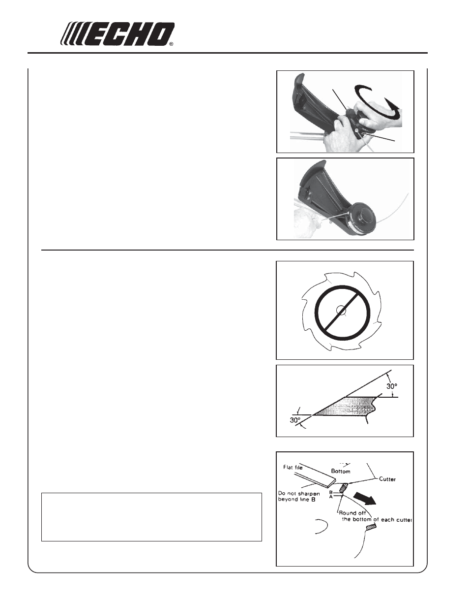 Echo SRM-211i User Manual | Page 28 / 34
