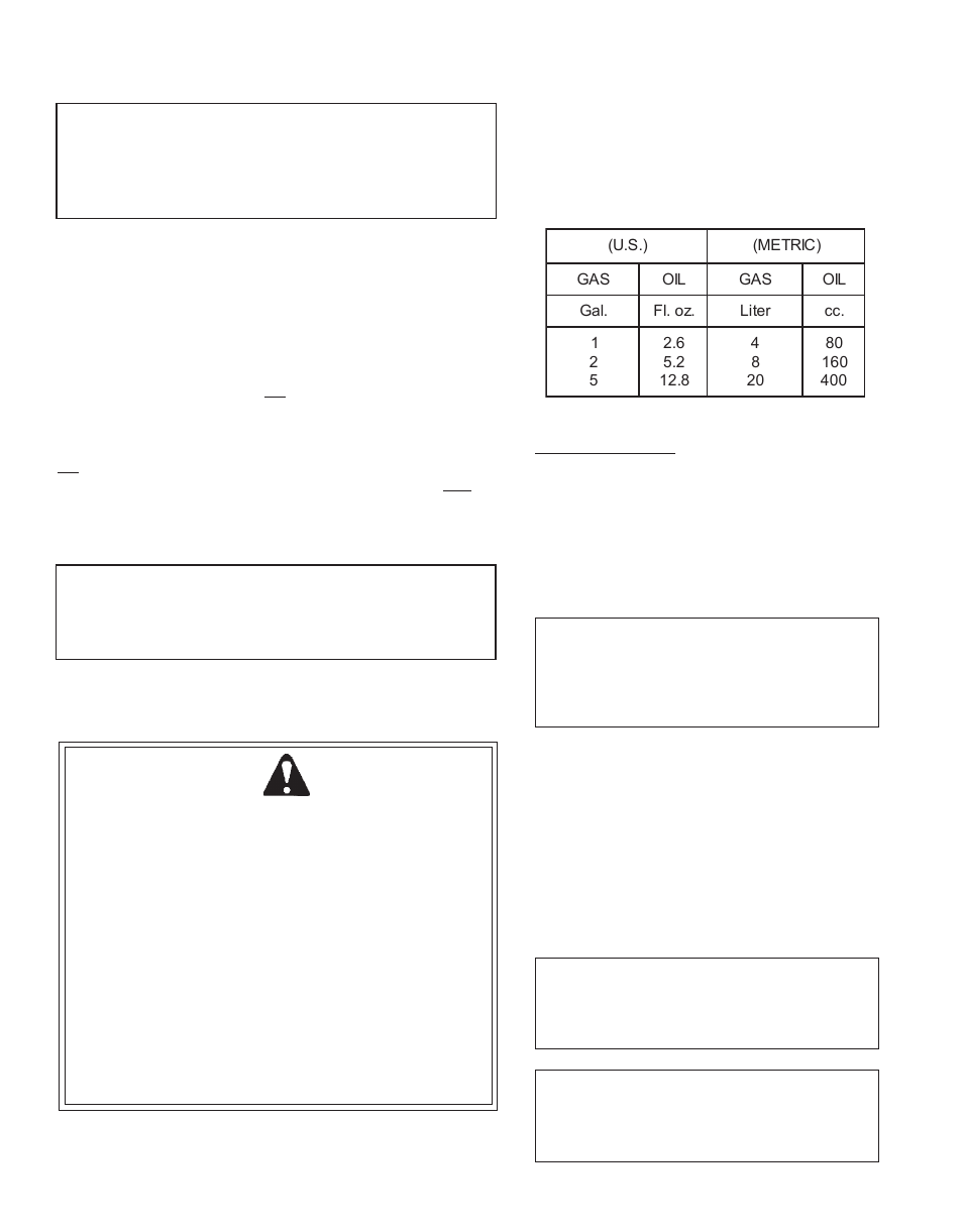 Fuel and lubricant, Fuel statement, Handling fuel warning danger | Ubricant | Echo CS-330T User Manual | Page 10 / 28