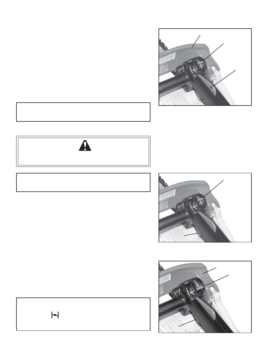 Starting warm engine, Running, Stopping | Warning danger | Echo CS-330T User Manual | Page 12 / 28