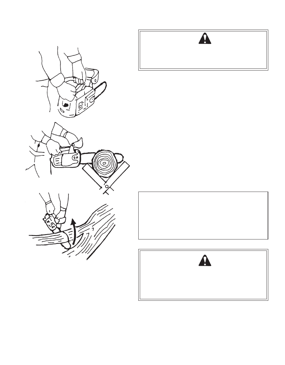 Cutting instructions | Echo CS-330T User Manual | Page 13 / 28