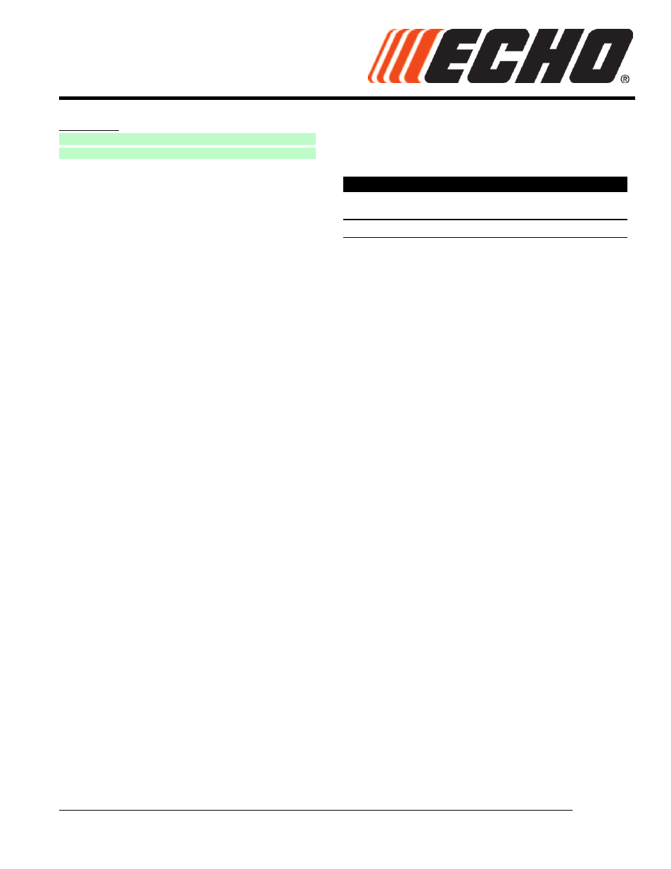 Echo PB-2100 User Manual | 26 pages