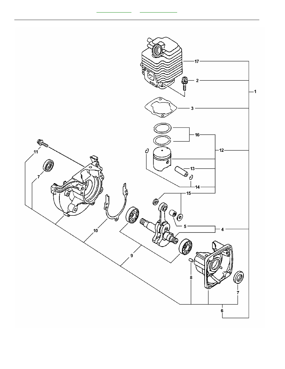 Engine, short block -- sb1026 | Echo PB-2100 User Manual | Page 10 / 26