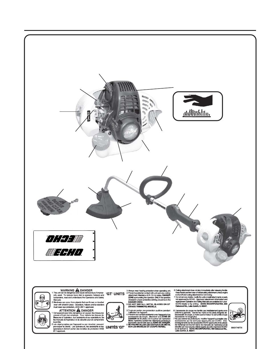 Description | Echo GT-251E User Manual | Page 7 / 28