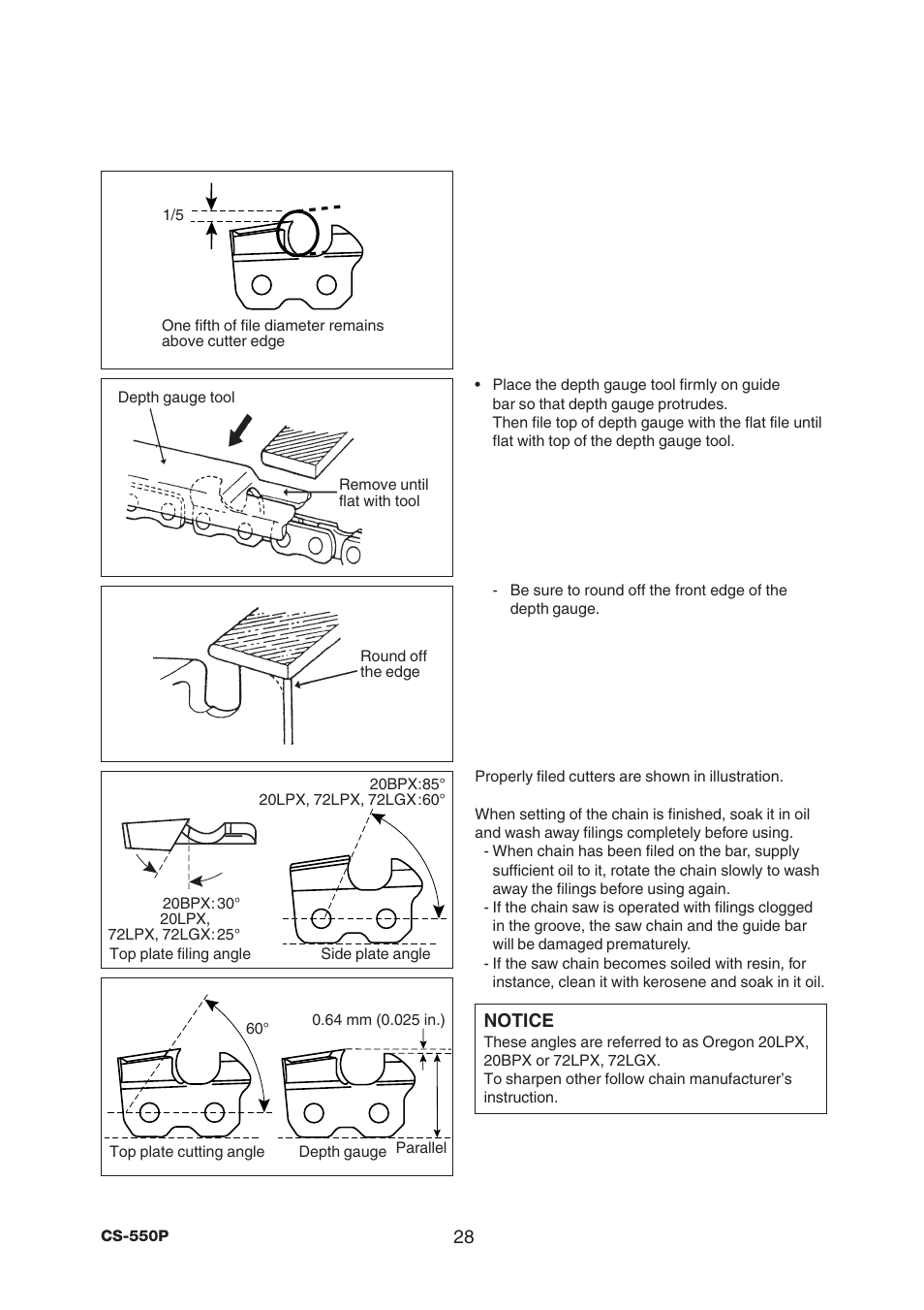 Echo CS-550P User Manual | Page 30 / 36