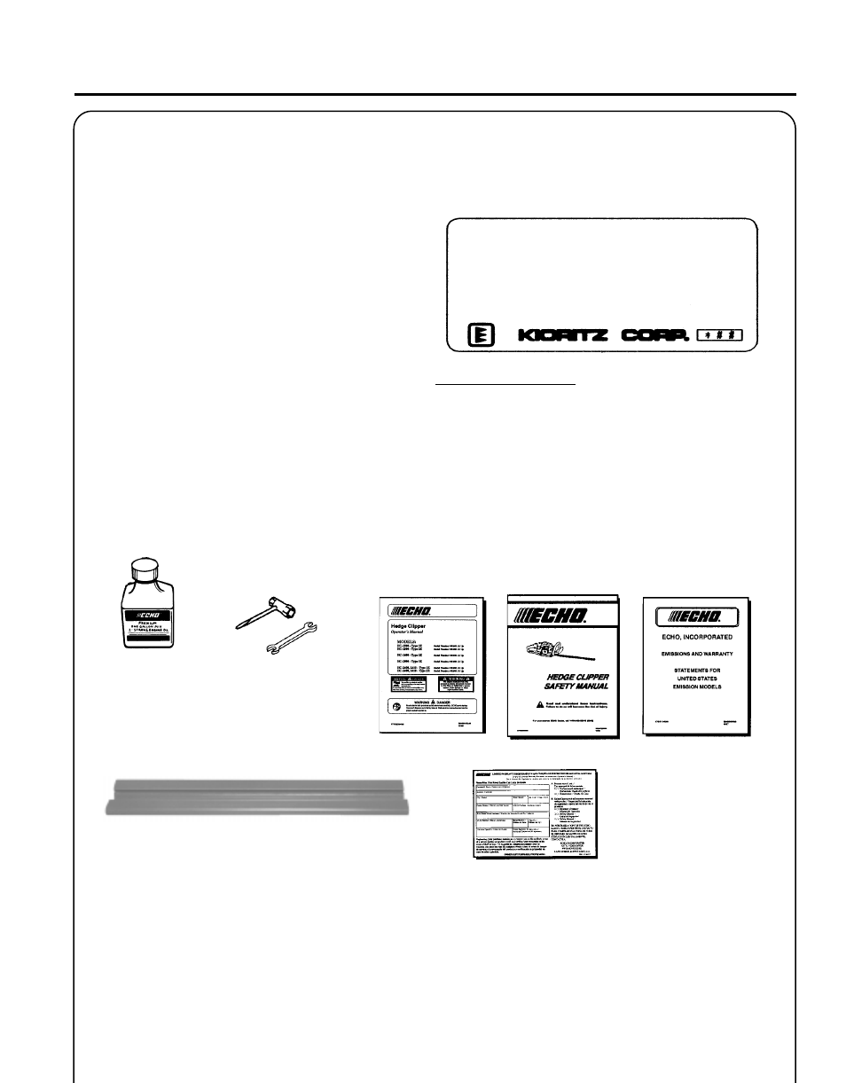 Echo HC-2410 User Manual | Page 9 / 34
