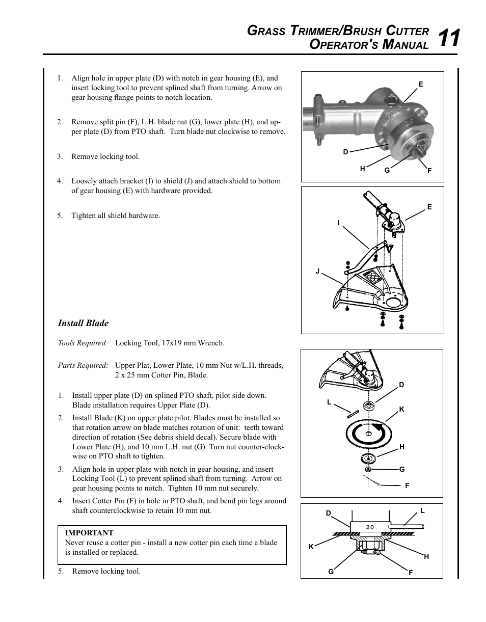 Echo SRM - 410U User Manual | Page 11 / 36