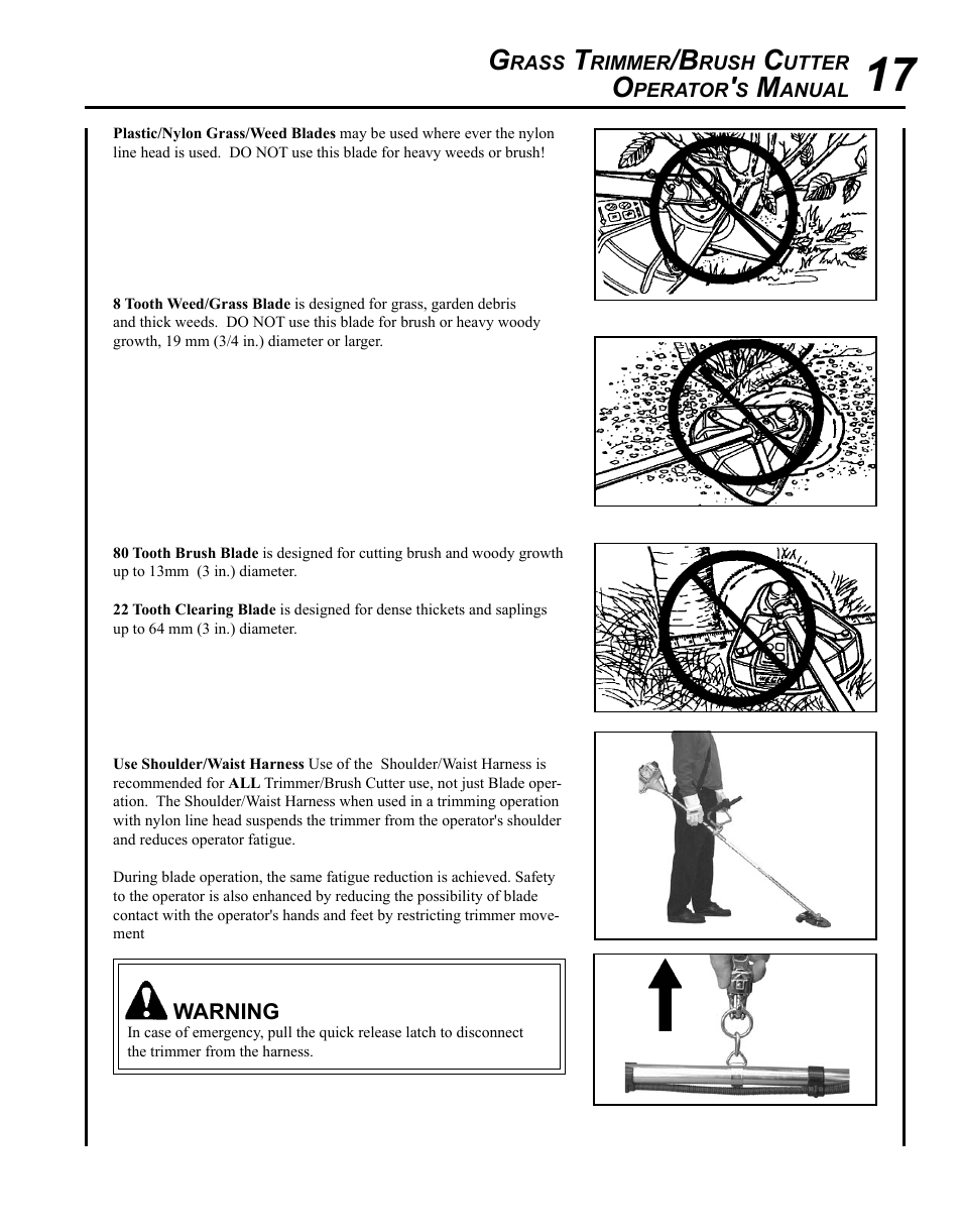 Echo SRM - 410U User Manual | Page 17 / 36