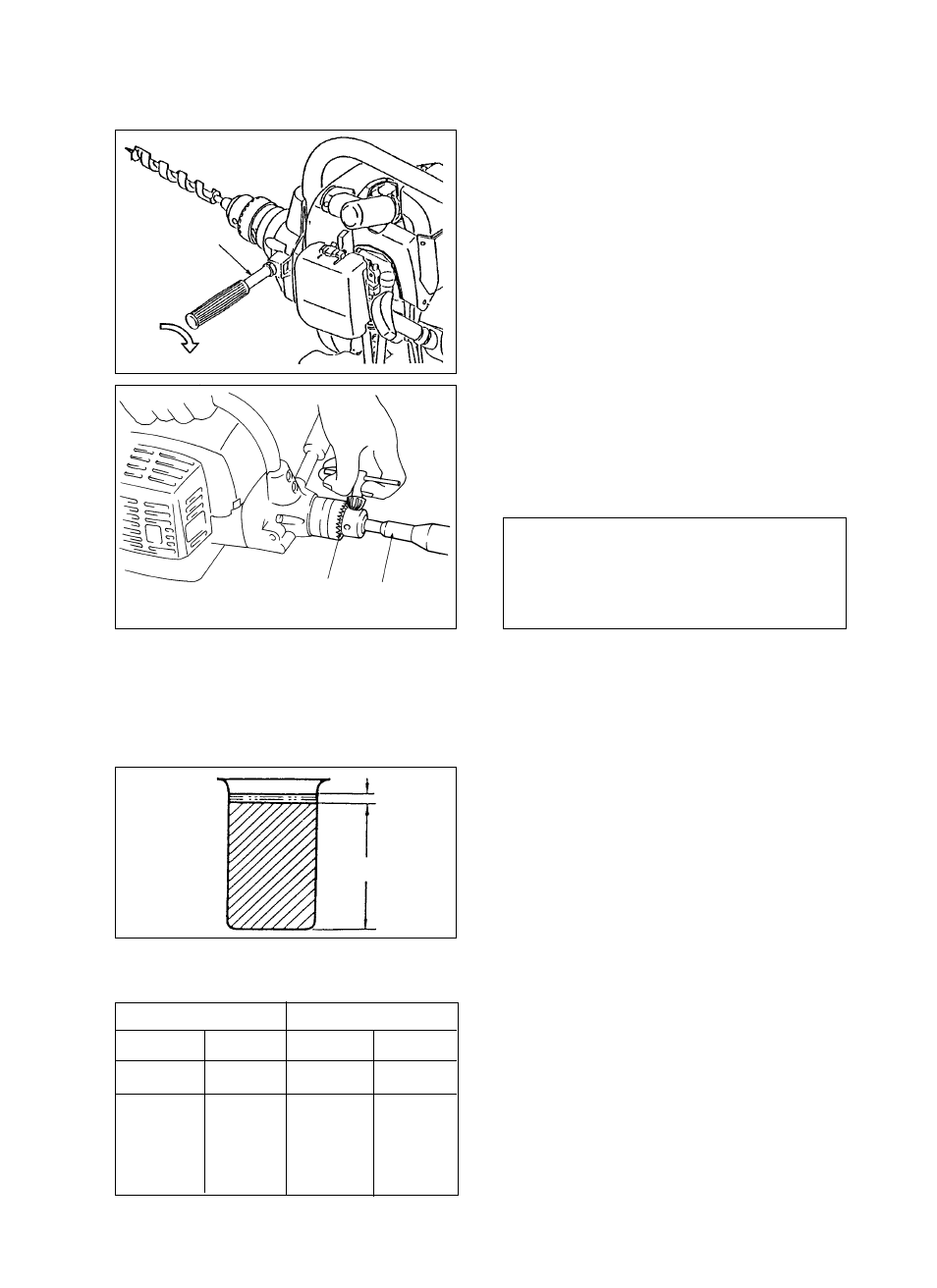 Assembling, Operation, Front handle | Drill bit, Check up of nuts and other hardwares, Fuel statement | Echo EDR-2100 User Manual | Page 8 / 16