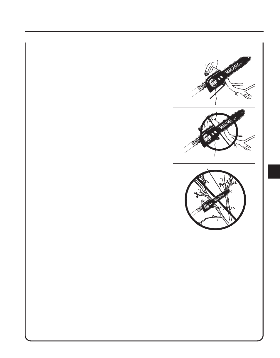 Pruning techniques | Echo POWER PRUNER 99944200530 User Manual | Page 11 / 20