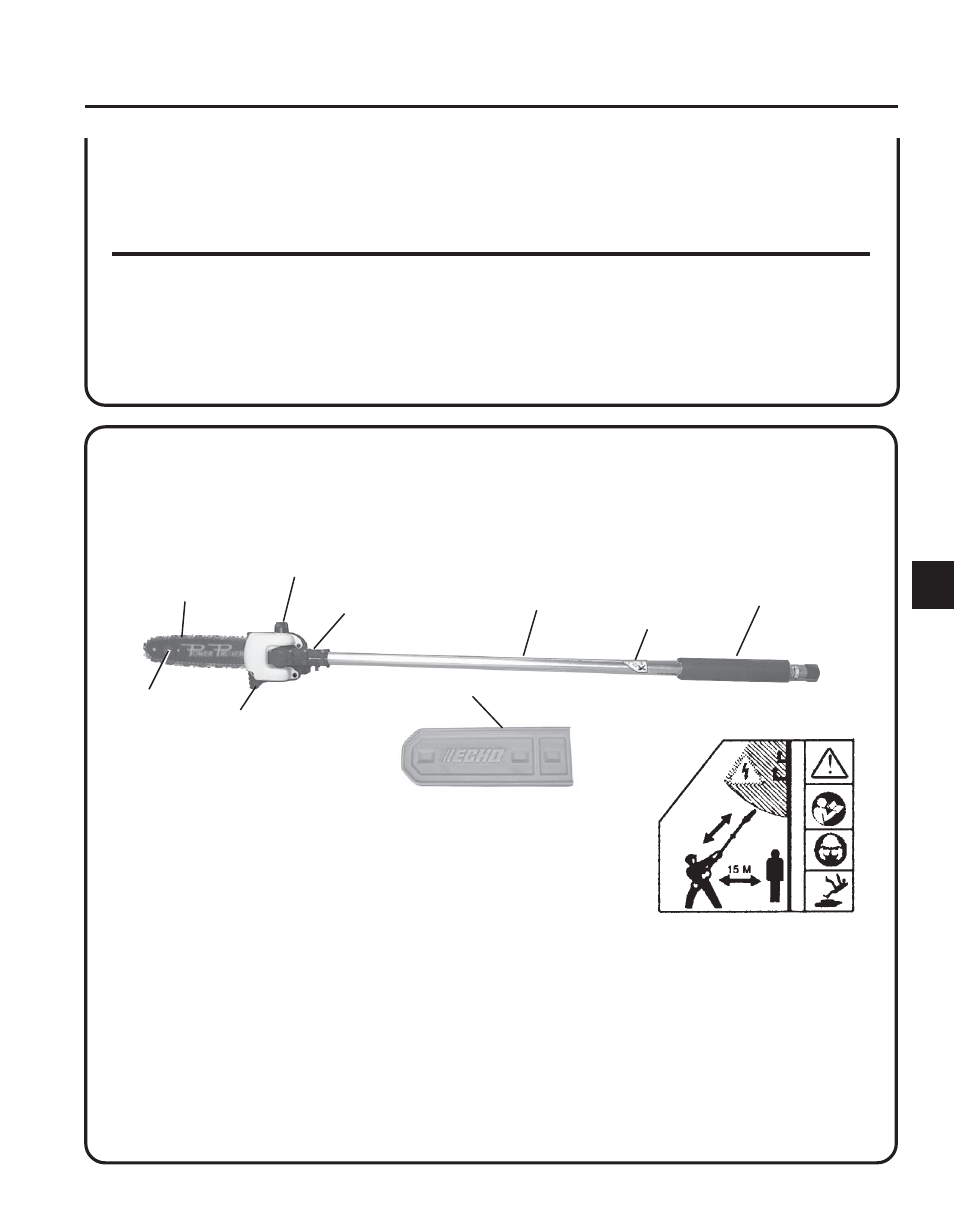 Description | Echo POWER PRUNER 99944200530 User Manual | Page 7 / 20