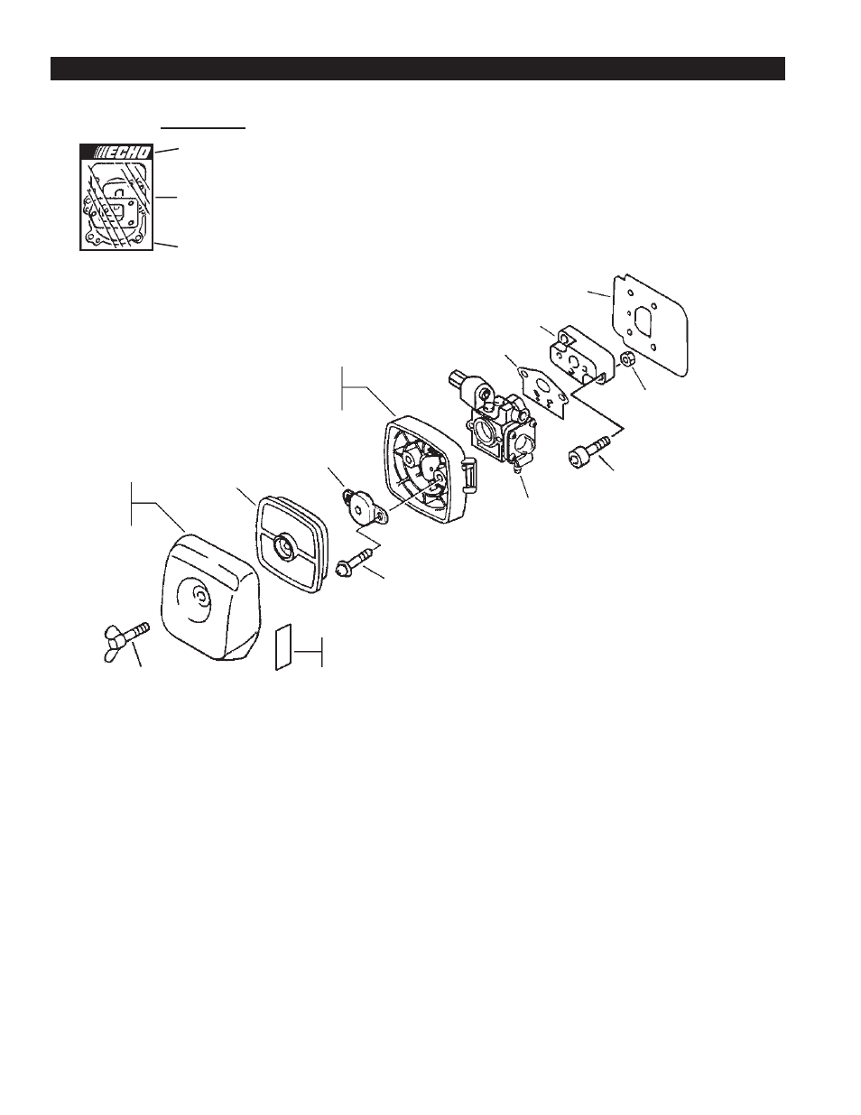 Intake | Echo PE-201 User Manual | Page 14 / 33