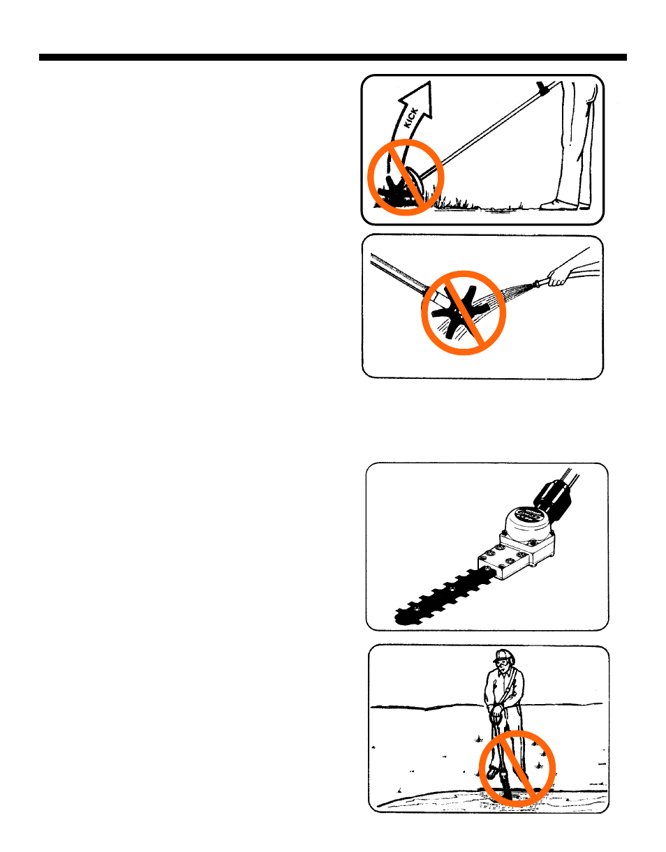 Echo underwater cutting attachments, For straight shaft srm units | Echo GRASS/WEED TRIMMER BRUSHCUTTER and CLEARING SAW User Manual | Page 27 / 28