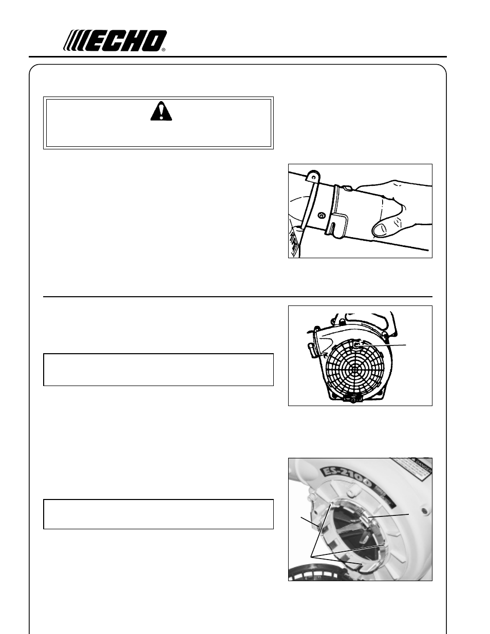 Echo Shred 'N' Vac ES-2100 User Manual | Page 12 / 29