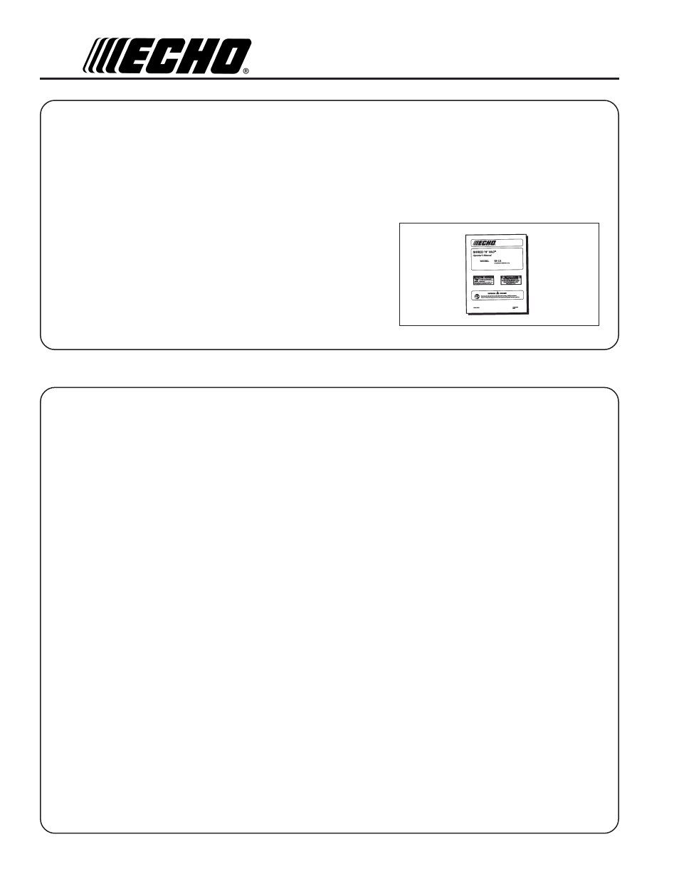 Echo Shred 'N' Vac ES-2100 User Manual | Page 2 / 29