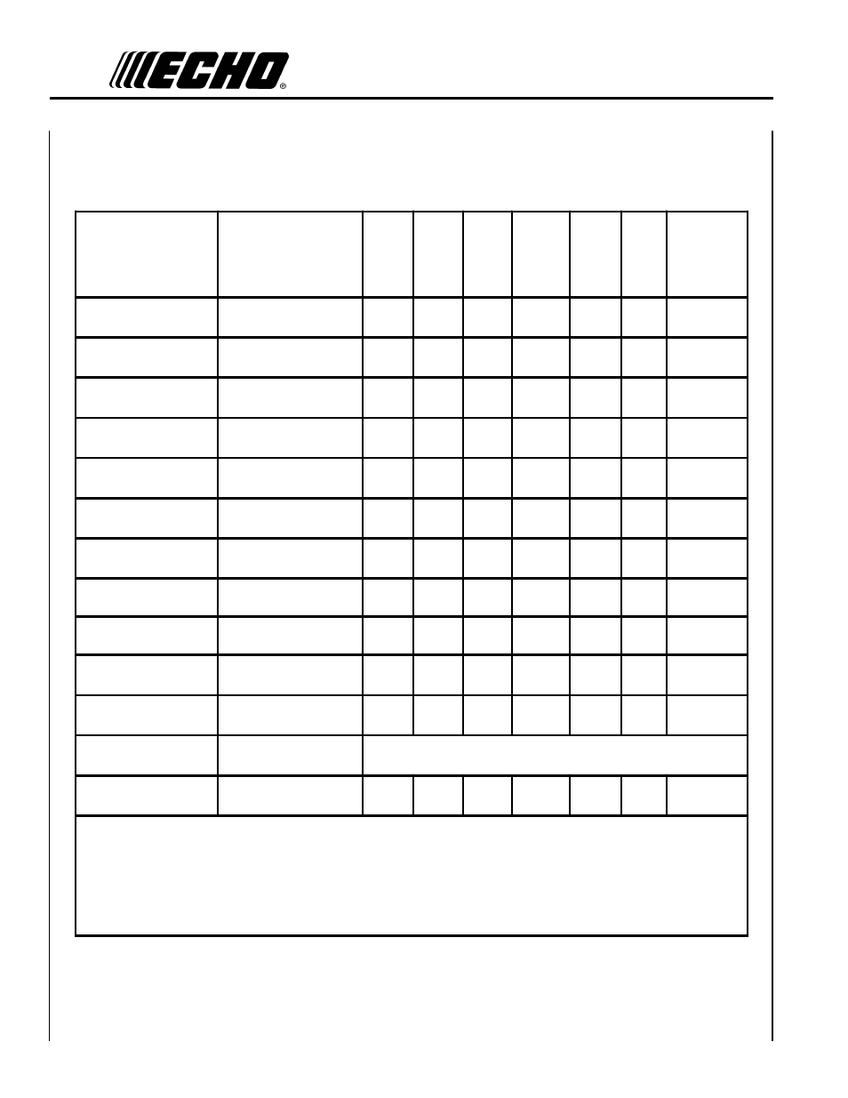 Maintenance, Intervals | Echo Shred 'N' Vac ES-2100 User Manual | Page 20 / 29