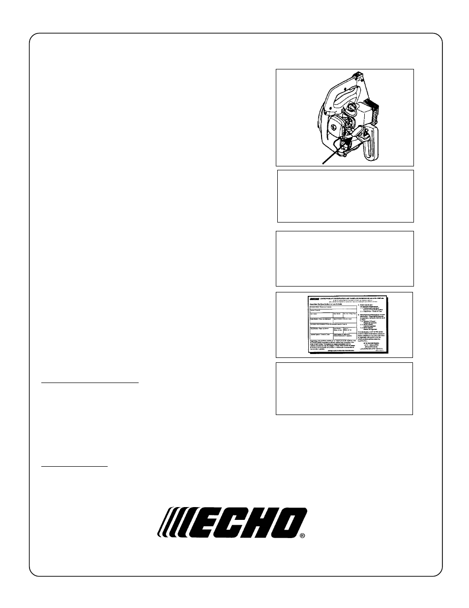 Dealer | Echo Shred 'N' Vac ES-2100 User Manual | Page 28 / 29