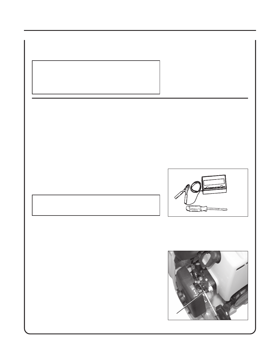 Carburetor adjustment | Echo PB-230LN User Manual | Page 17 / 24