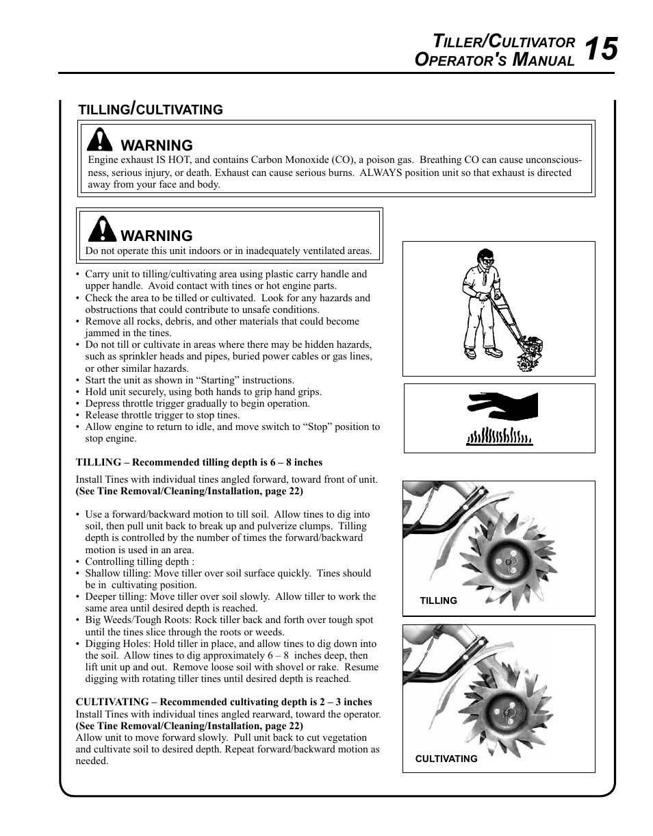 Echo TC-210 User Manual | Page 15 / 32