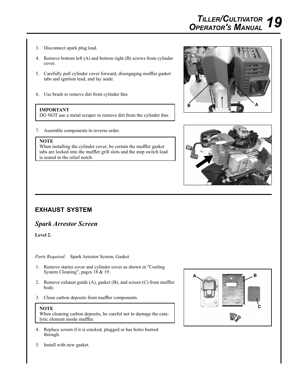 Echo TC-210 User Manual | Page 19 / 32