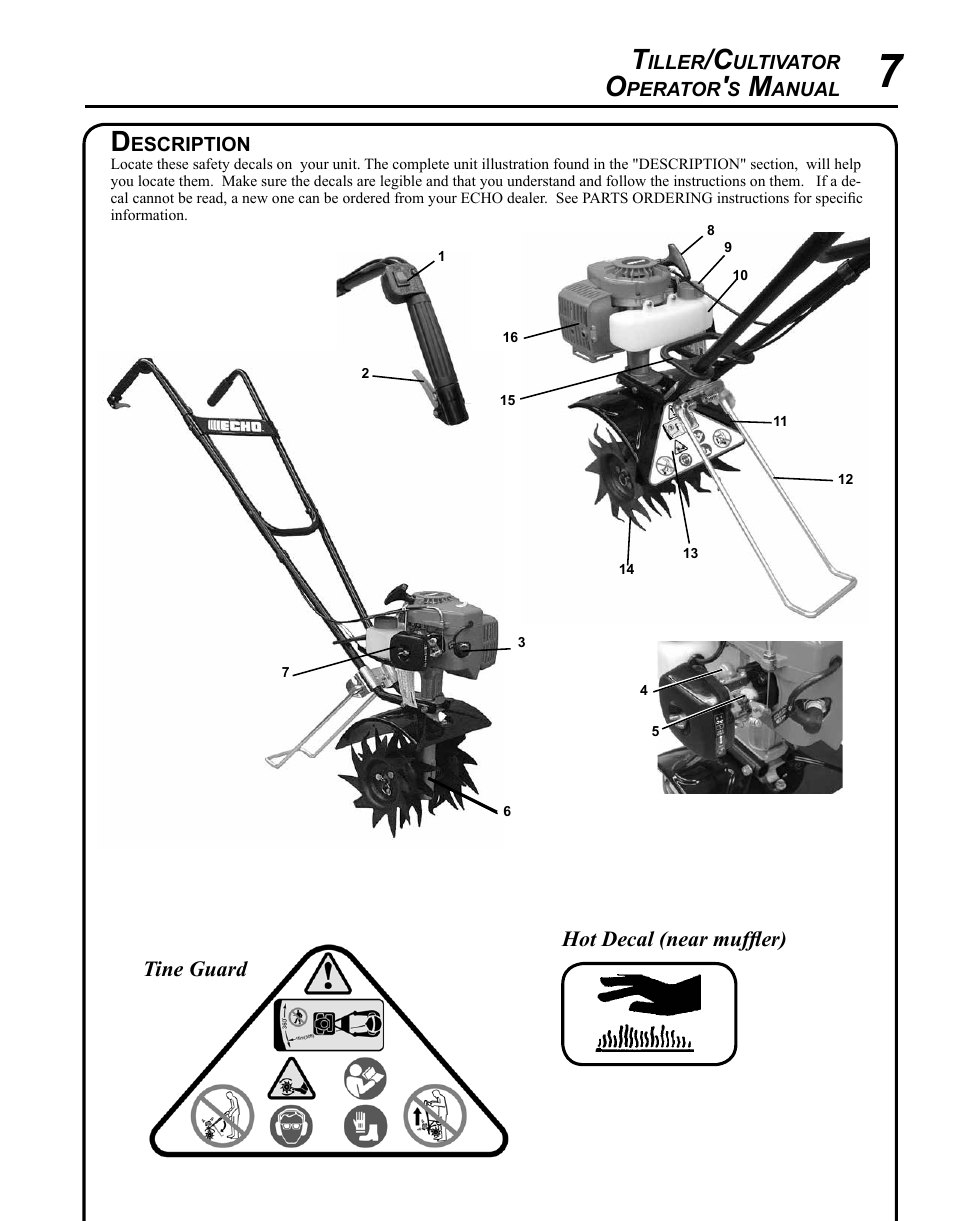 Echo TC-210 User Manual | Page 7 / 32