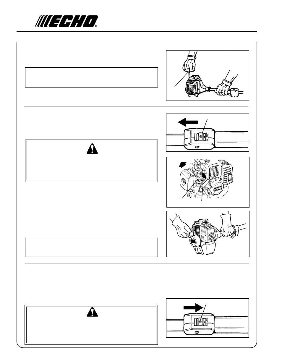 Echo SRM - 2110 User Manual | Page 24 / 36