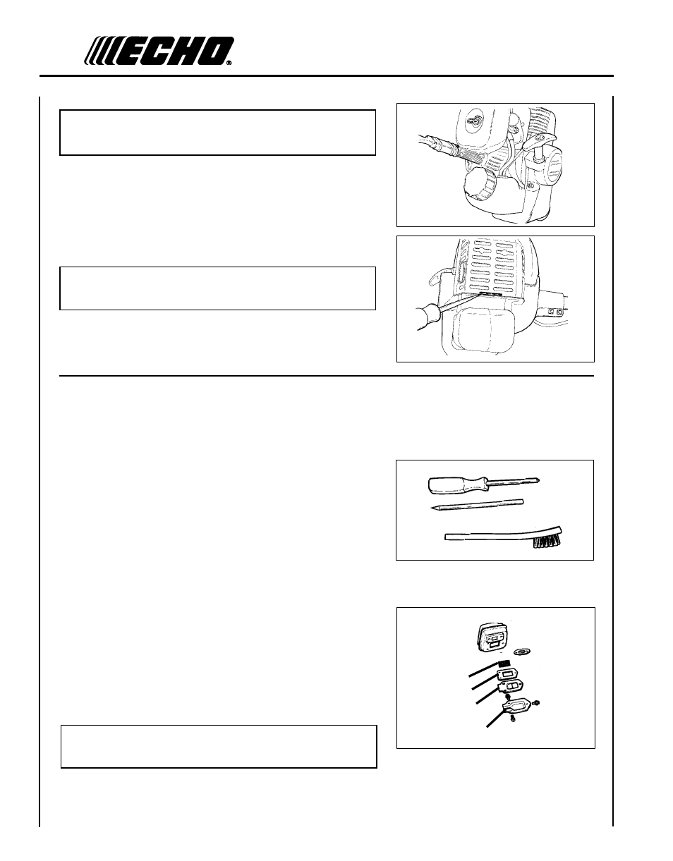 Echo SRM - 2110 User Manual | Page 28 / 36