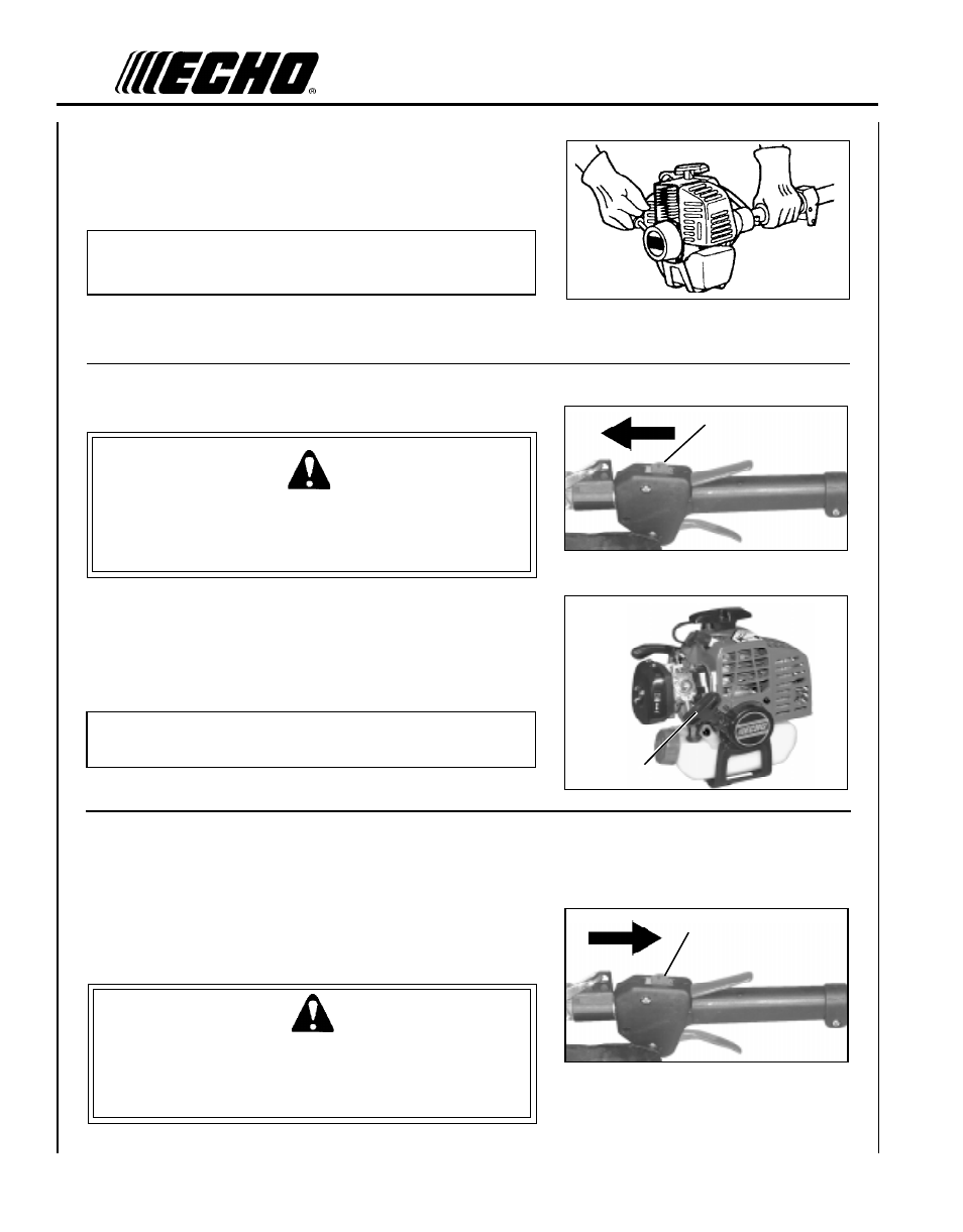 Echo POWER PRUNER PPF-2100 TYPE 1/1E User Manual | Page 20 / 32