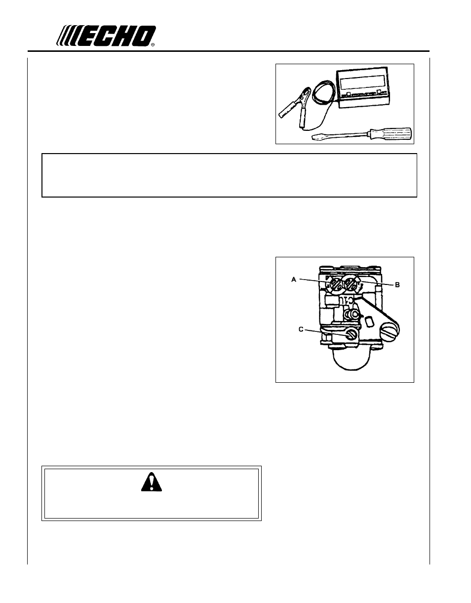 Warning danger | Echo POWER PRUNER PPF-2100 TYPE 1/1E User Manual | Page 26 / 32