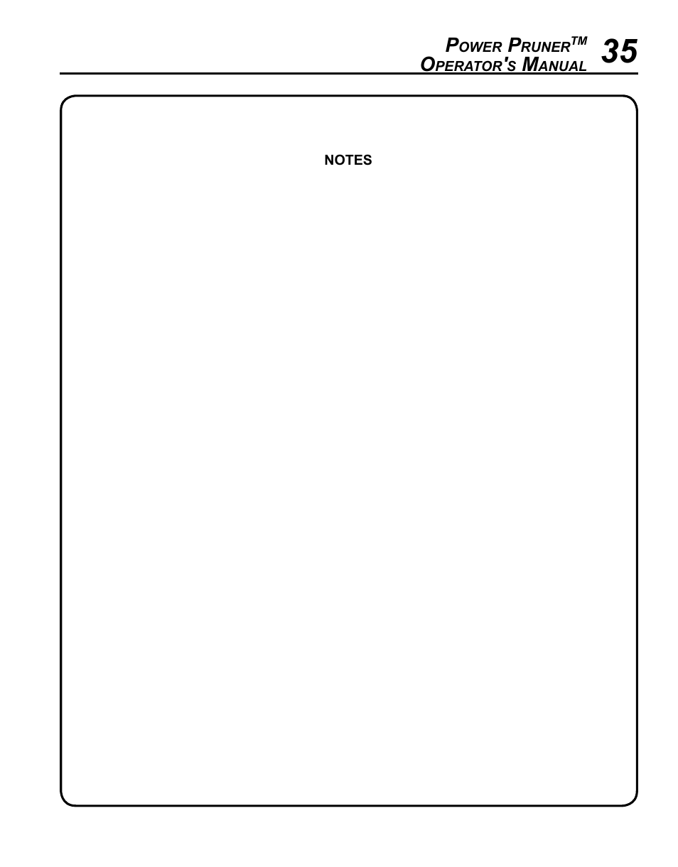 Echo PPF-225 User Manual | Page 35 / 36