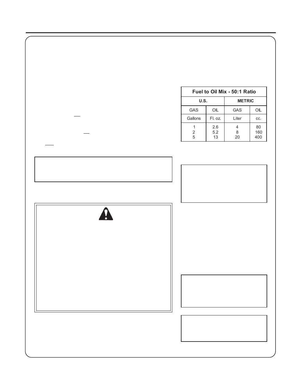 Pre-operation, Fuel, N' v | Fuel requirements, Handling fuel warning danger, Hred, Perator, Anual, Peration fuel | Echo ES-210 User Manual | Page 11 / 24