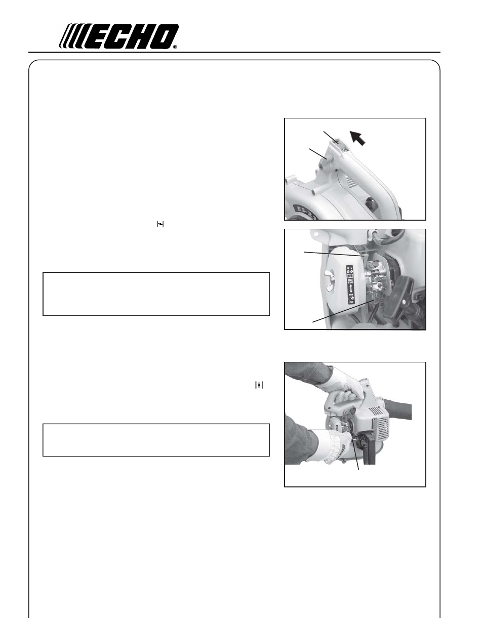 Operation, Starting cold engine | Echo ES-210 User Manual | Page 12 / 24