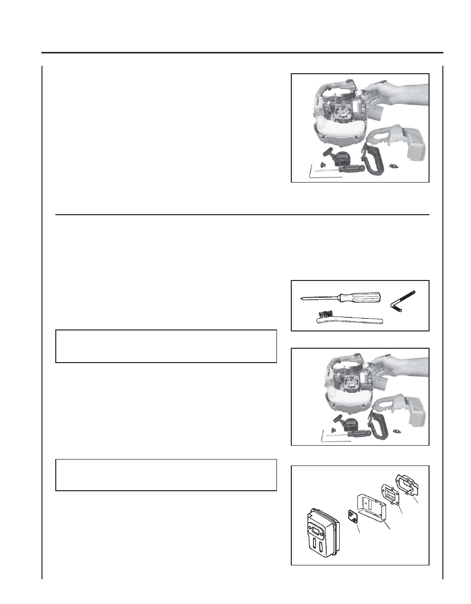 Exhaust system, N' v | Echo ES-210 User Manual | Page 19 / 24