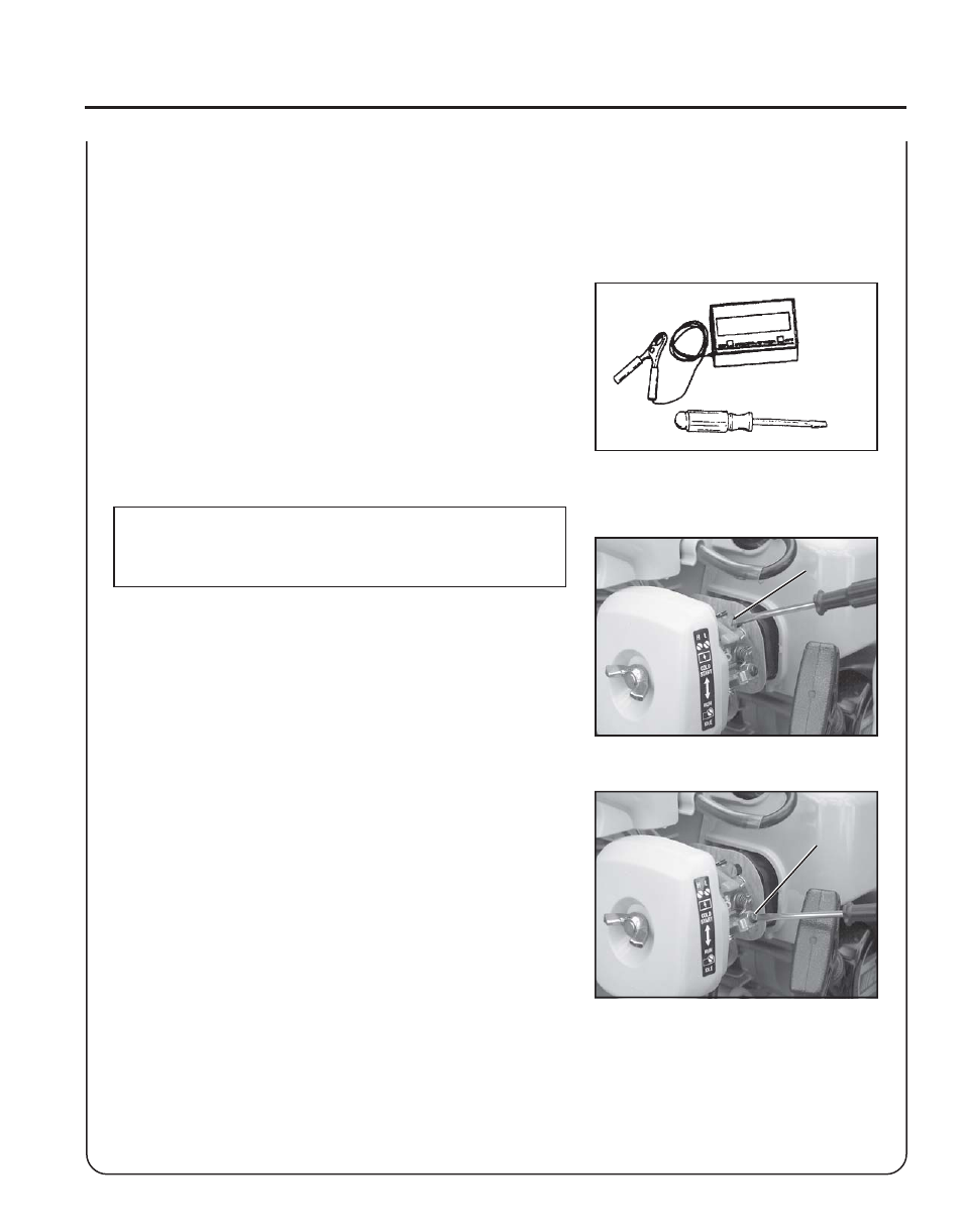 Carburetor adjustment, N' v | Echo ES-210 User Manual | Page 21 / 24