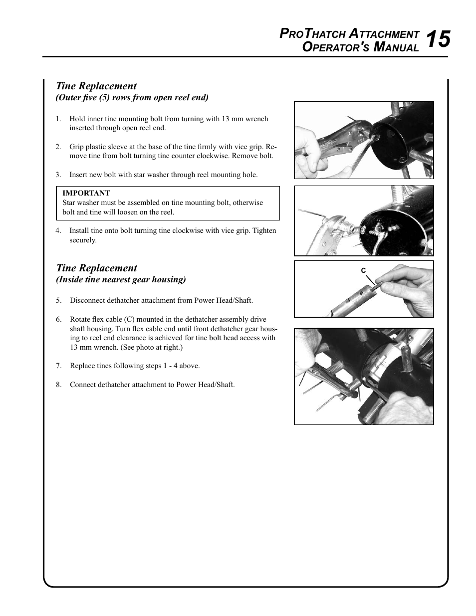Echo PROTHATCH 99944200563 User Manual | Page 15 / 20