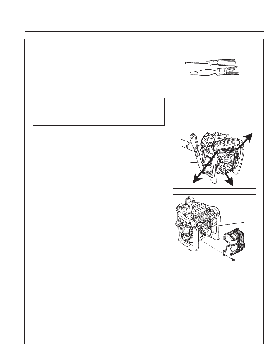 Cooling systems cleaning | Echo PB-610 User Manual | Page 17 / 24
