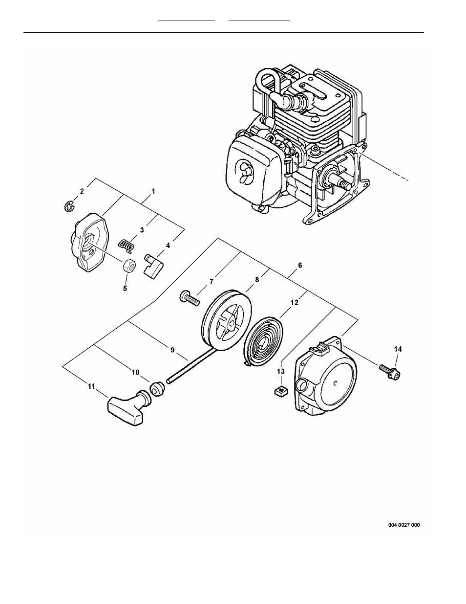 Starter -- standard | Echo SRM230 User Manual | Page 10 / 44