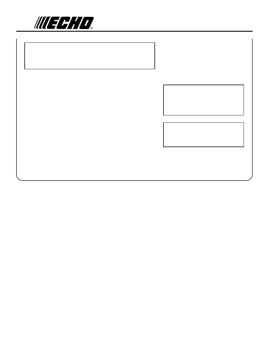 Echo GT-2000EZR User Manual | Page 12 / 27