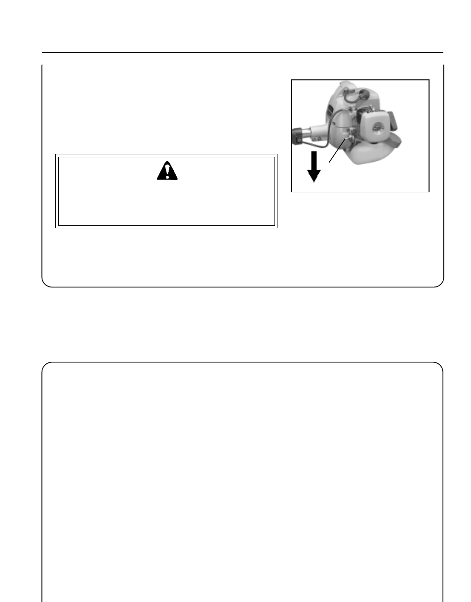 Warning danger | Echo GT-2000EZR User Manual | Page 15 / 27