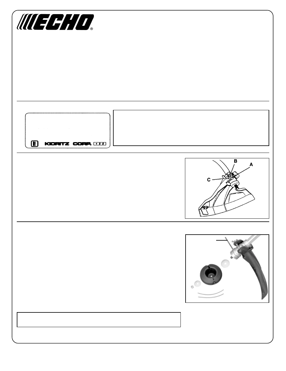 Page 10 | Echo GT-2000EZR User Manual | Page 25 / 27